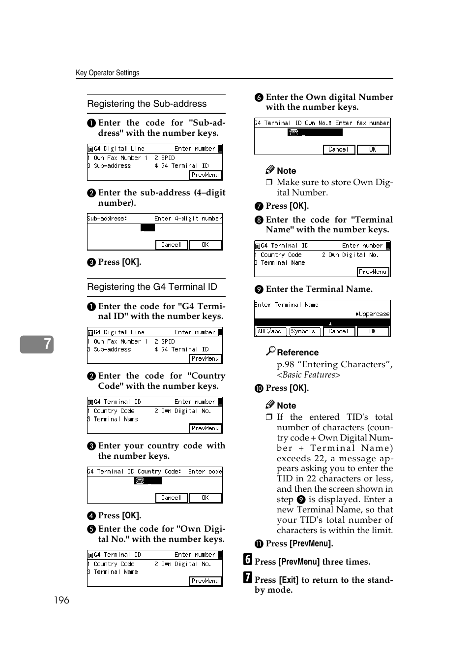 Savin 3799nf User Manual | Page 208 / 320