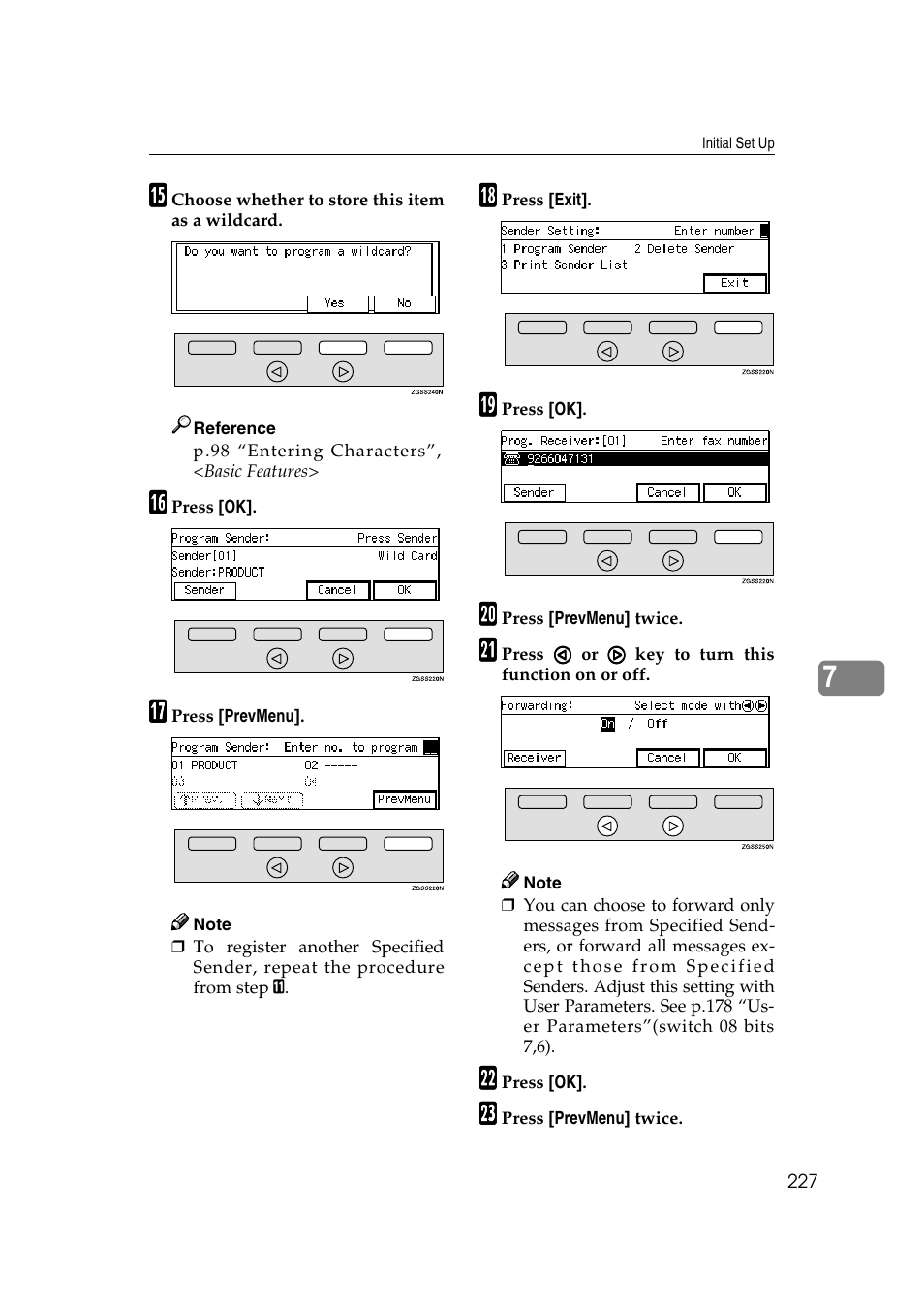 Savin 3799nf User Manual | Page 239 / 320