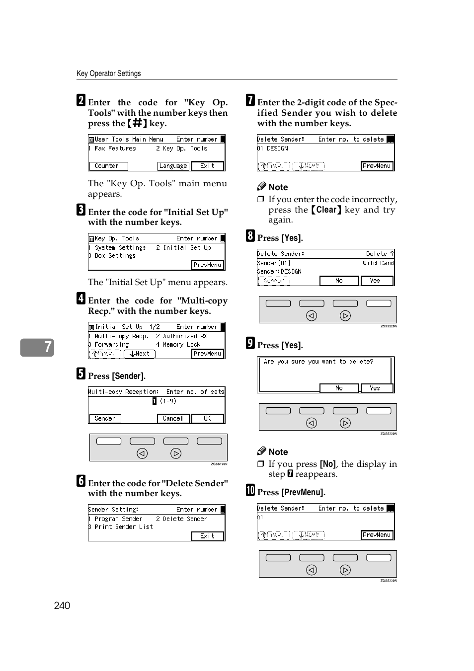 Savin 3799nf User Manual | Page 252 / 320