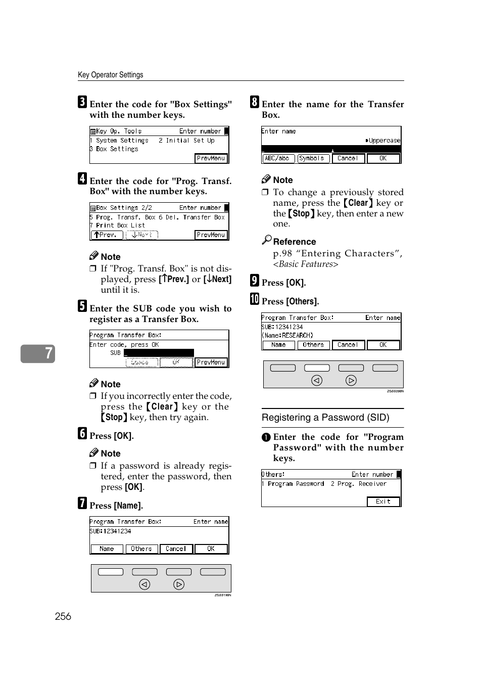 Savin 3799nf User Manual | Page 268 / 320