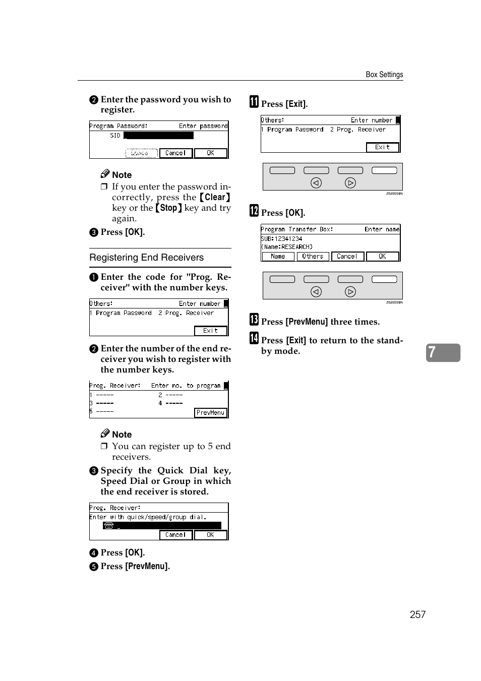 Savin 3799nf User Manual | Page 269 / 320