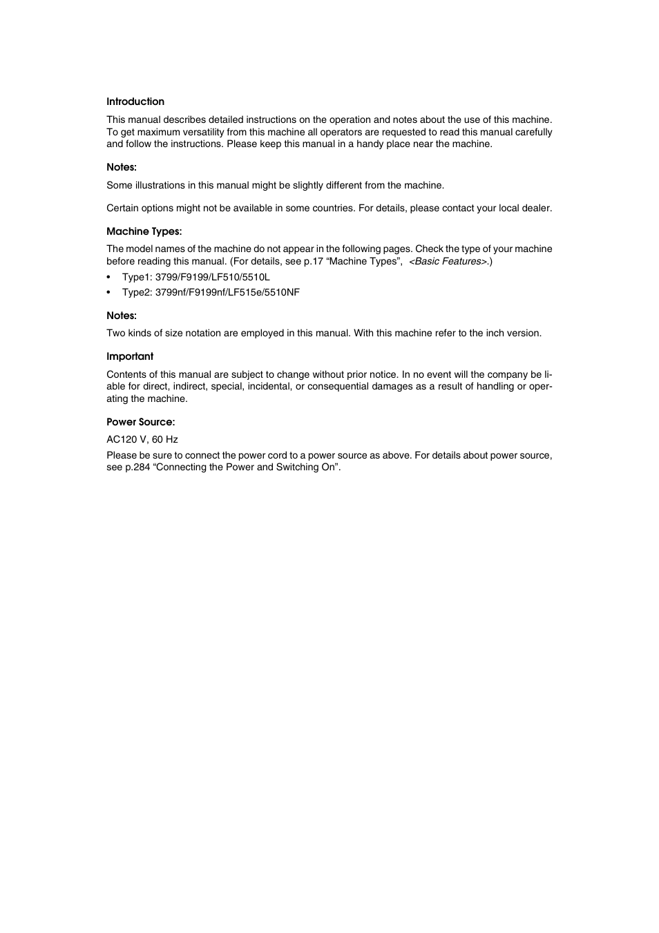 Savin 3799nf User Manual | Page 3 / 320
