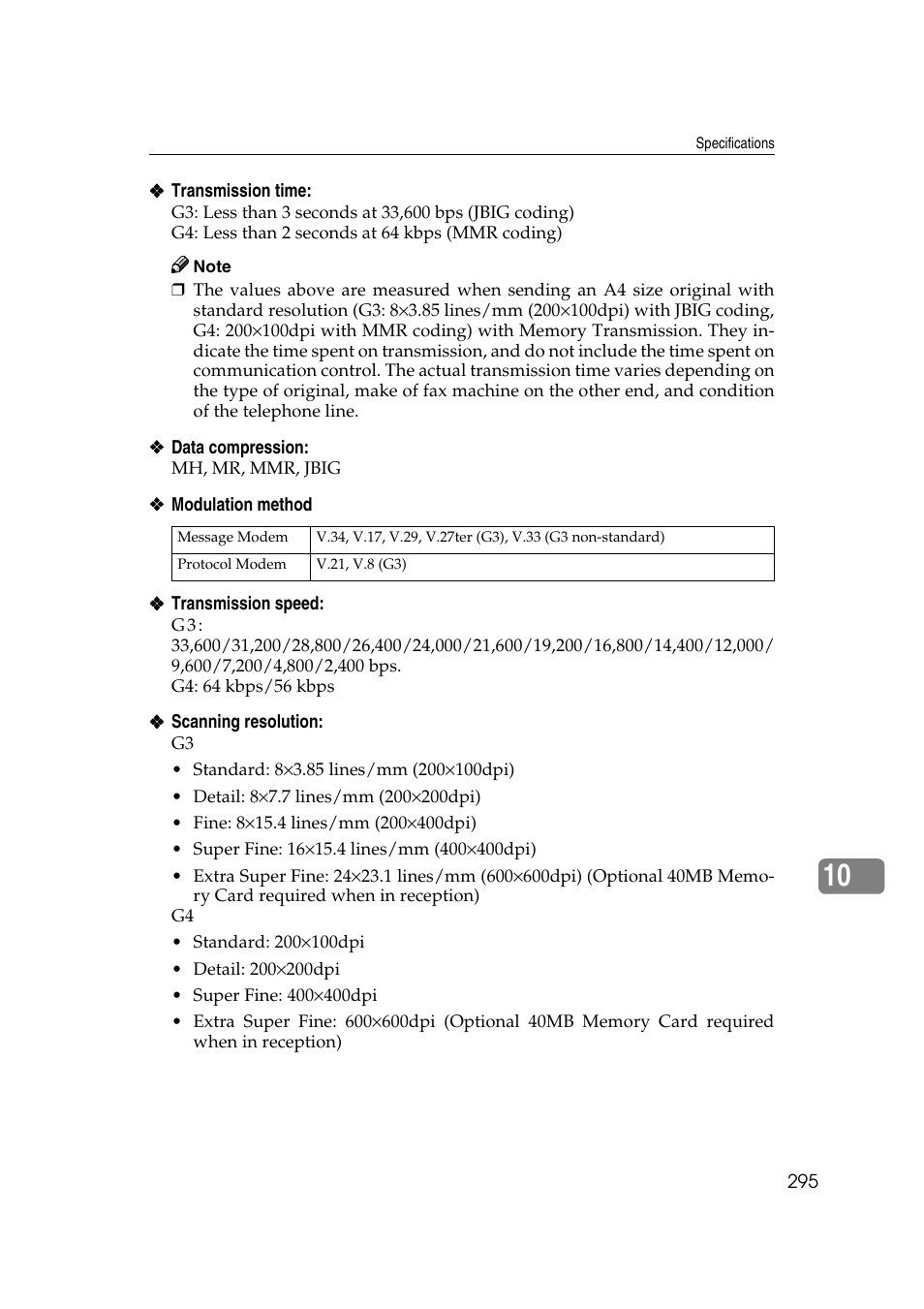 Savin 3799nf User Manual | Page 307 / 320
