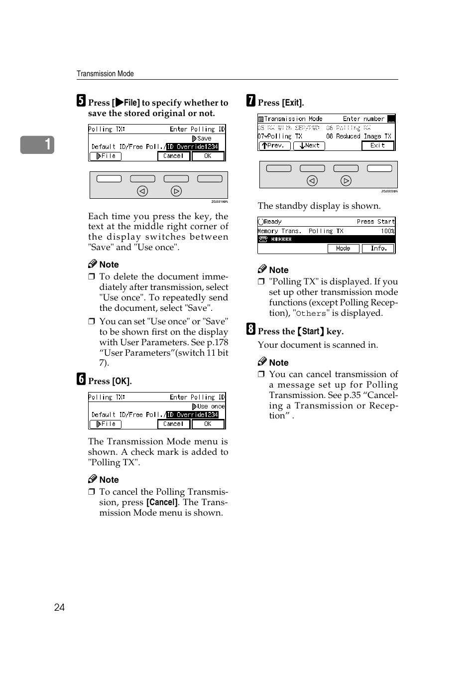 Savin 3799nf User Manual | Page 36 / 320