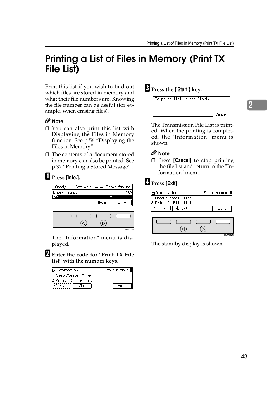Savin 3799nf User Manual | Page 55 / 320