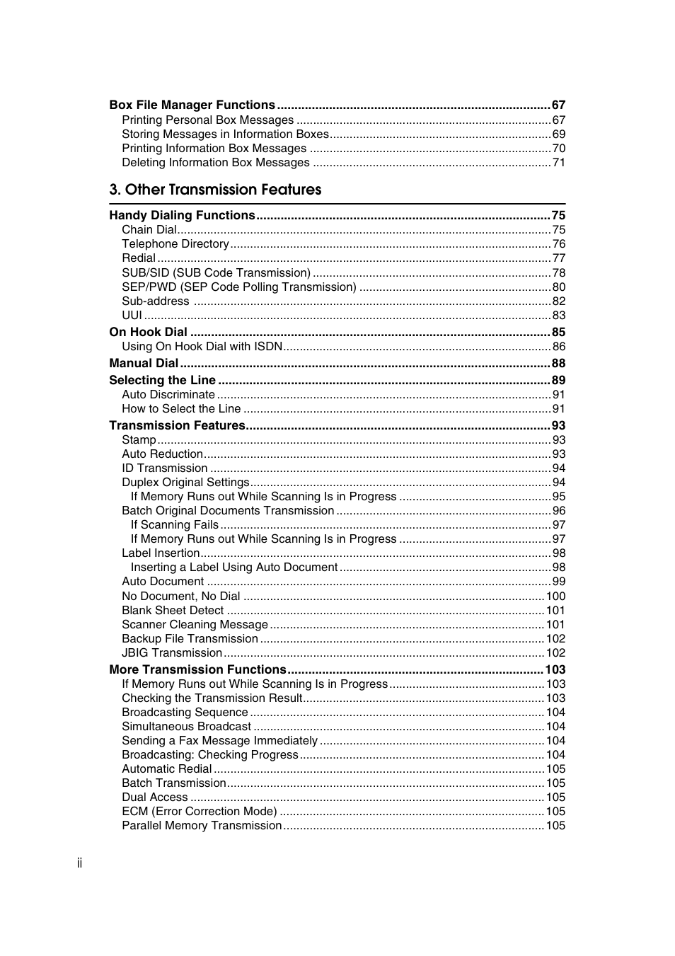 Savin 3799nf User Manual | Page 6 / 320