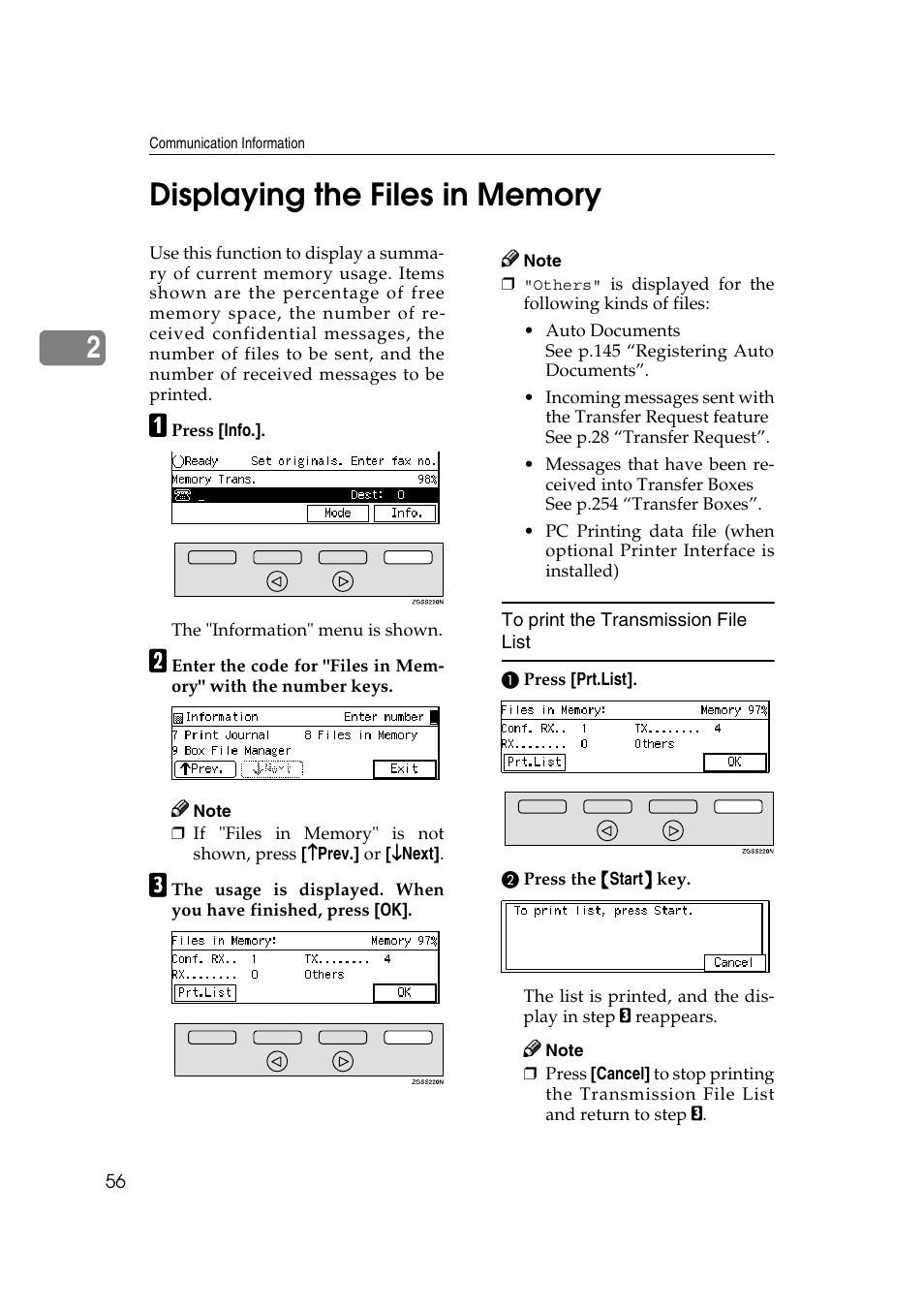 Savin 3799nf User Manual | Page 68 / 320