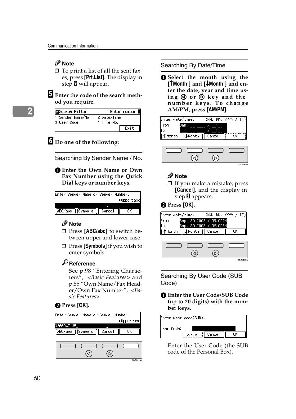 Savin 3799nf User Manual | Page 72 / 320