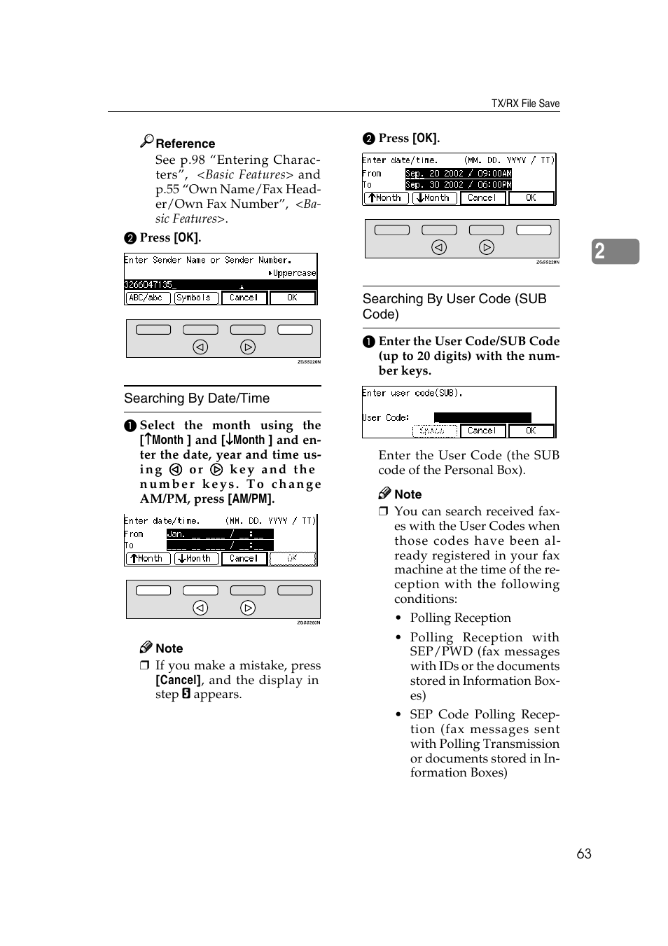 Savin 3799nf User Manual | Page 75 / 320