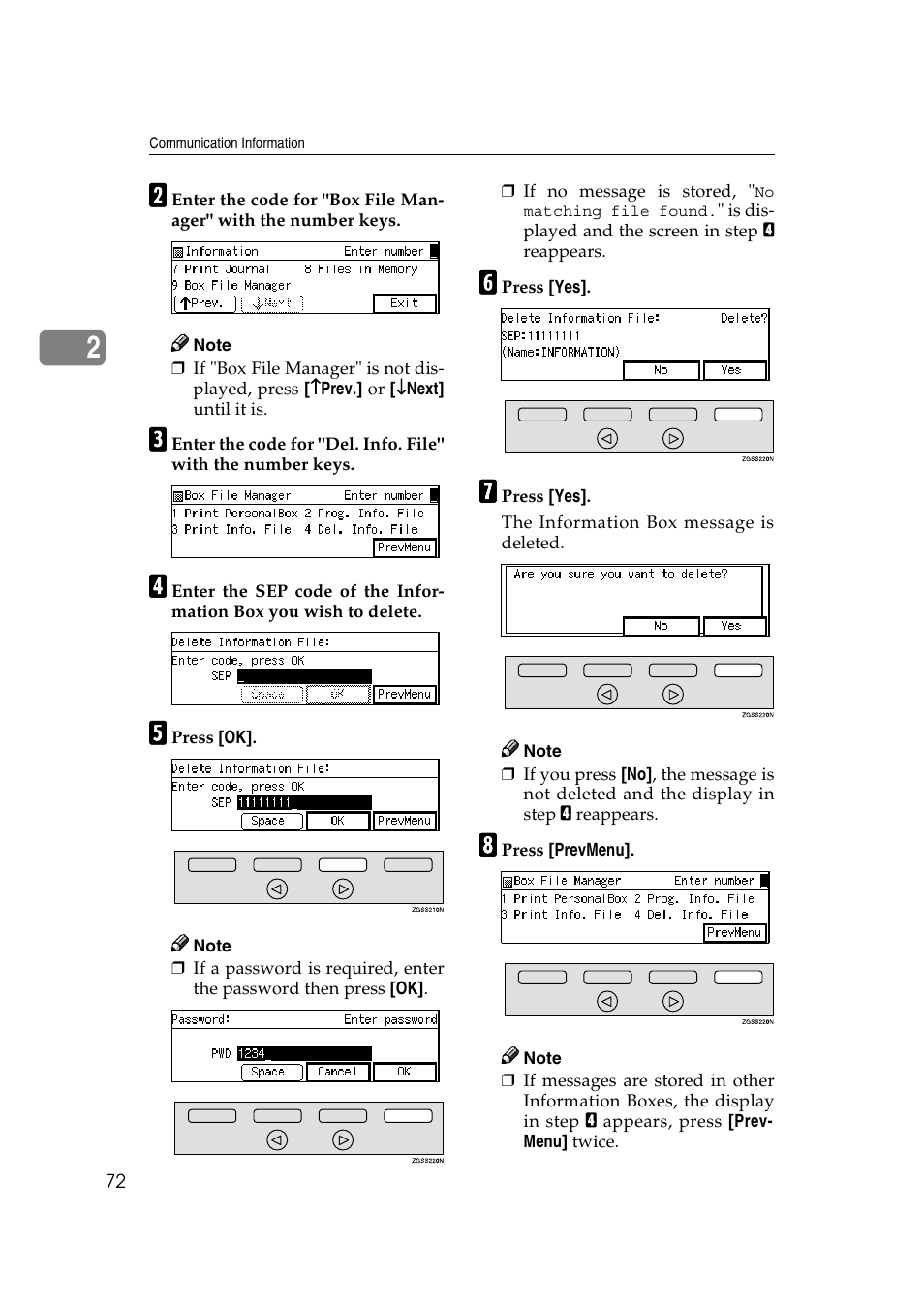 Savin 3799nf User Manual | Page 84 / 320