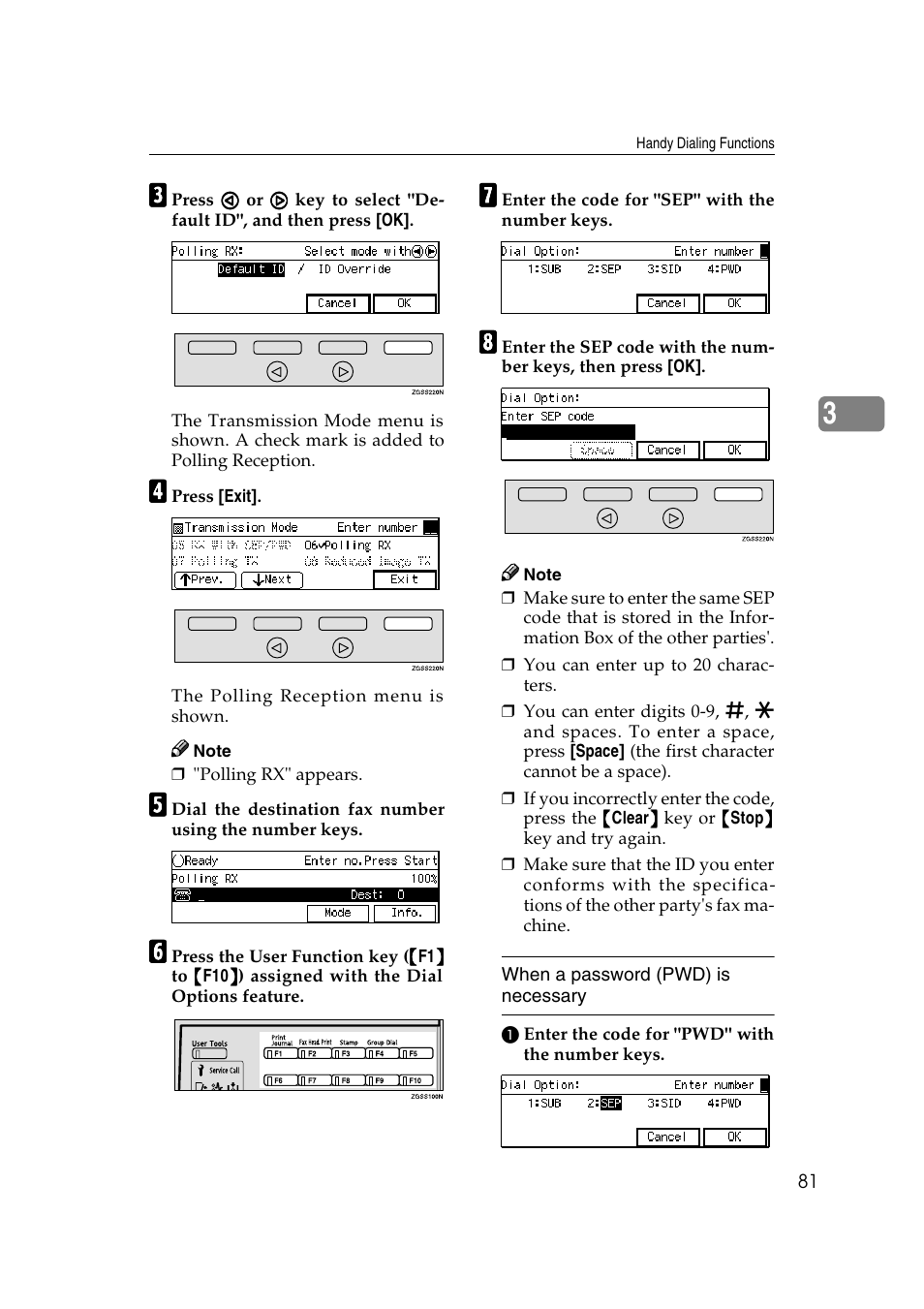 Savin 3799nf User Manual | Page 93 / 320