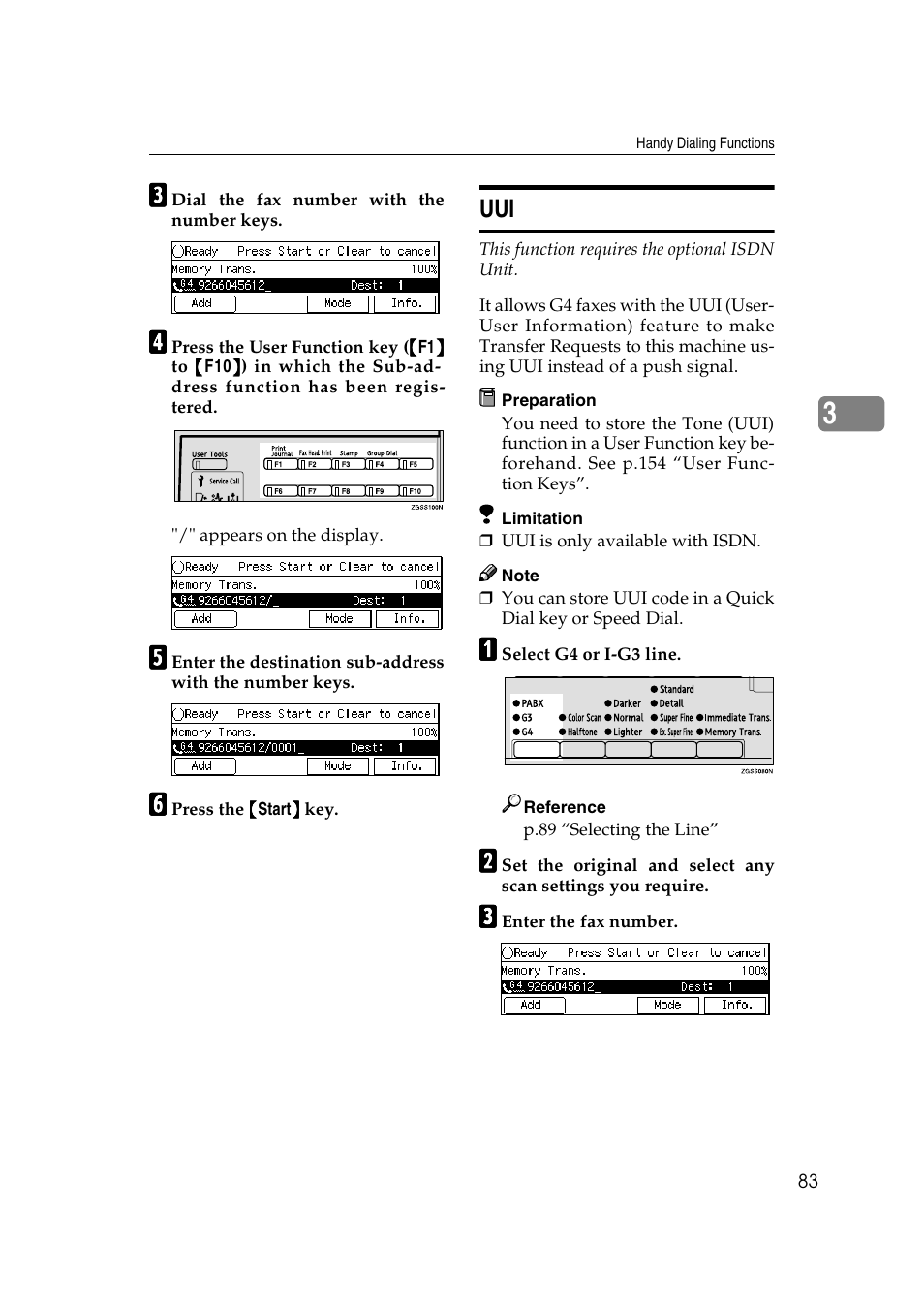 Savin 3799nf User Manual | Page 95 / 320