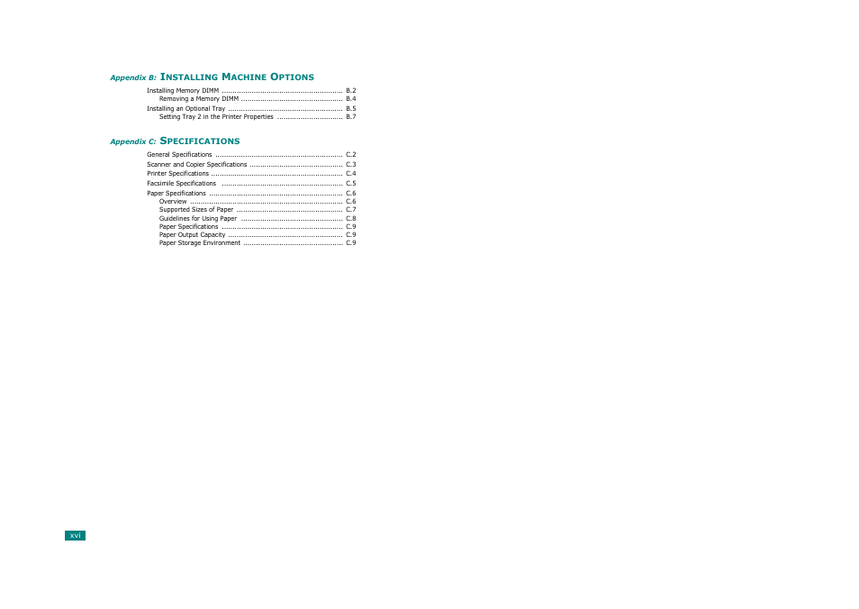 Savin AC205 User Manual | Page 17 / 339