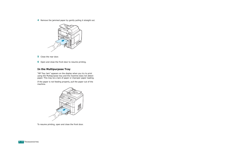 In the multipurpose tray | Savin AC205 User Manual | Page 213 / 339
