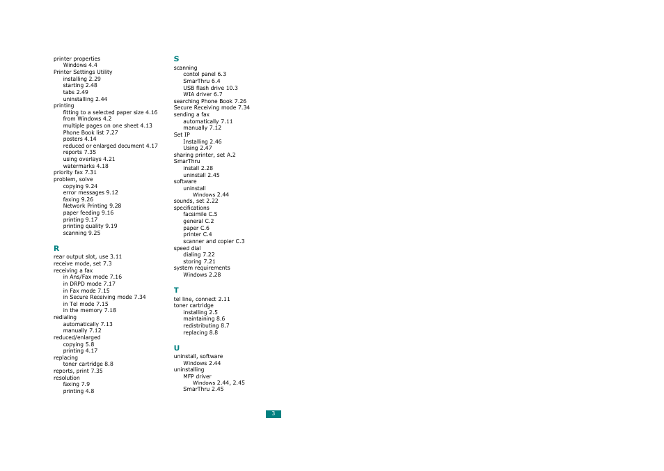 Savin AC205 User Manual | Page 276 / 339