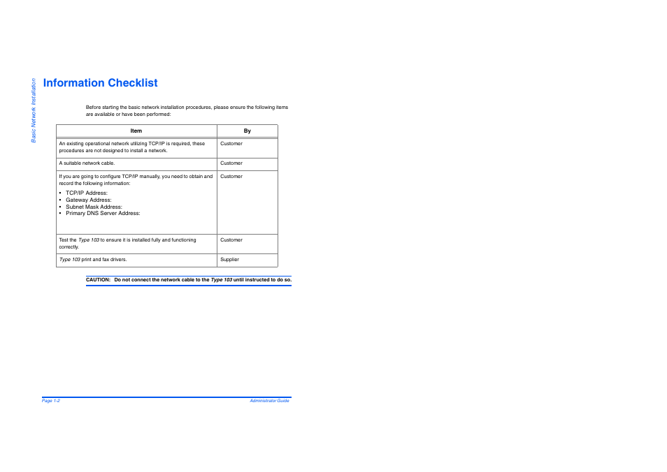 Information checklist, Information checklist -2 | Savin AC205 User Manual | Page 284 / 339