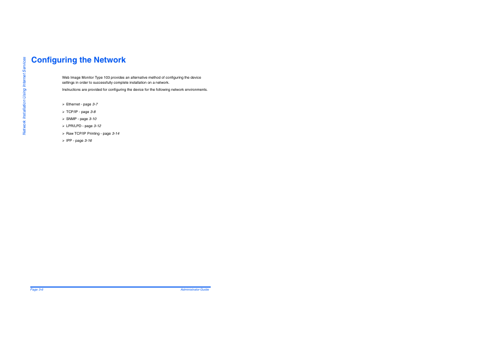 Configuring the network, Configuring the network -6 | Savin AC205 User Manual | Page 314 / 339