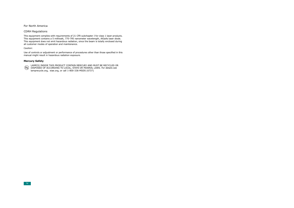 Savin AC205 User Manual | Page 5 / 339