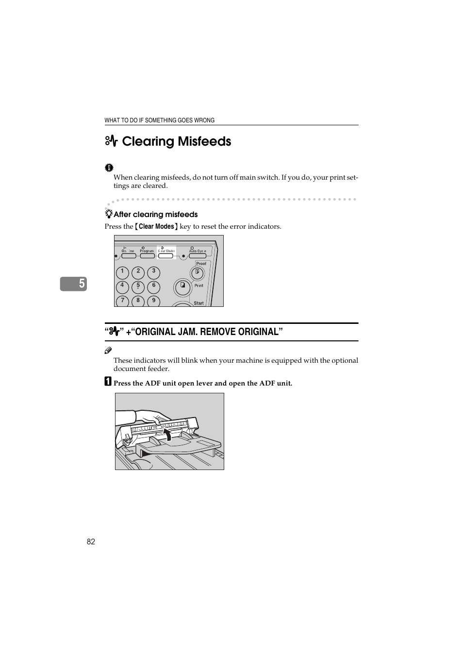 5x clearing misfeeds | Savin 3150eDNP User Manual | Page 103 / 125