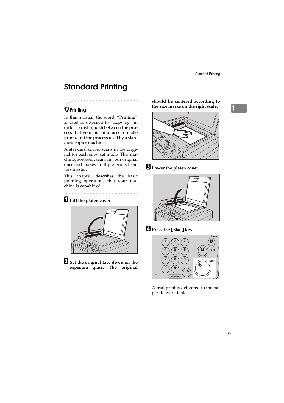 1standard printing | Savin 3150eDNP User Manual | Page 26 / 125