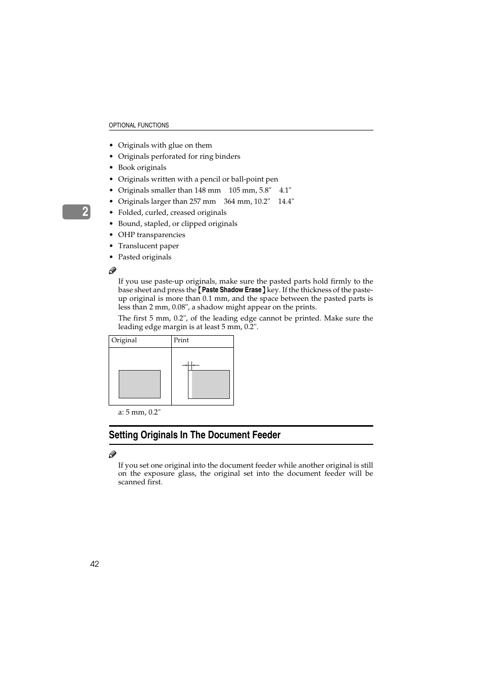 Setting originals in the document feeder | Savin 3150eDNP User Manual | Page 63 / 125