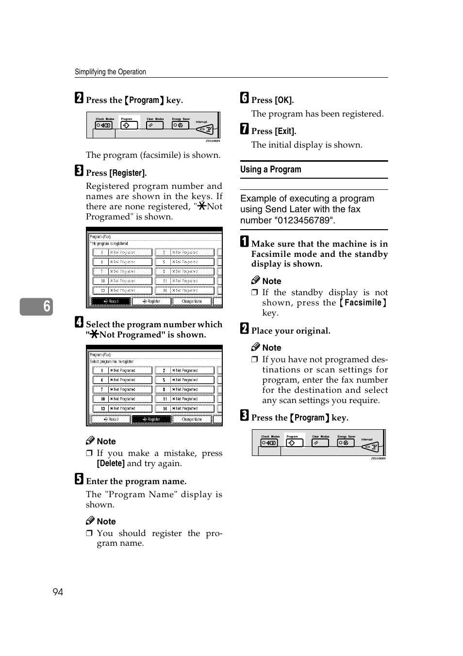 Savin 1045 User Manual | Page 108 / 216