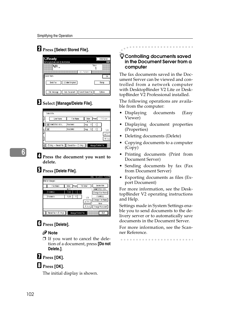 Savin 1045 User Manual | Page 116 / 216