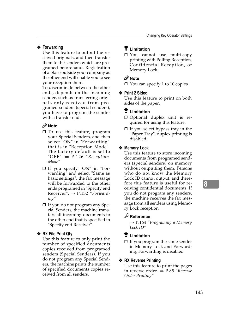 Savin 1045 User Manual | Page 157 / 216