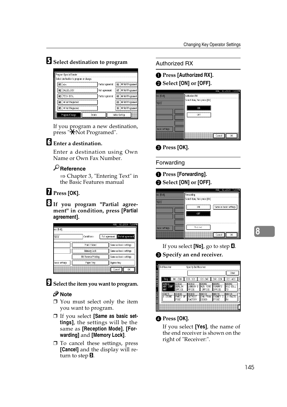 Savin 1045 User Manual | Page 159 / 216