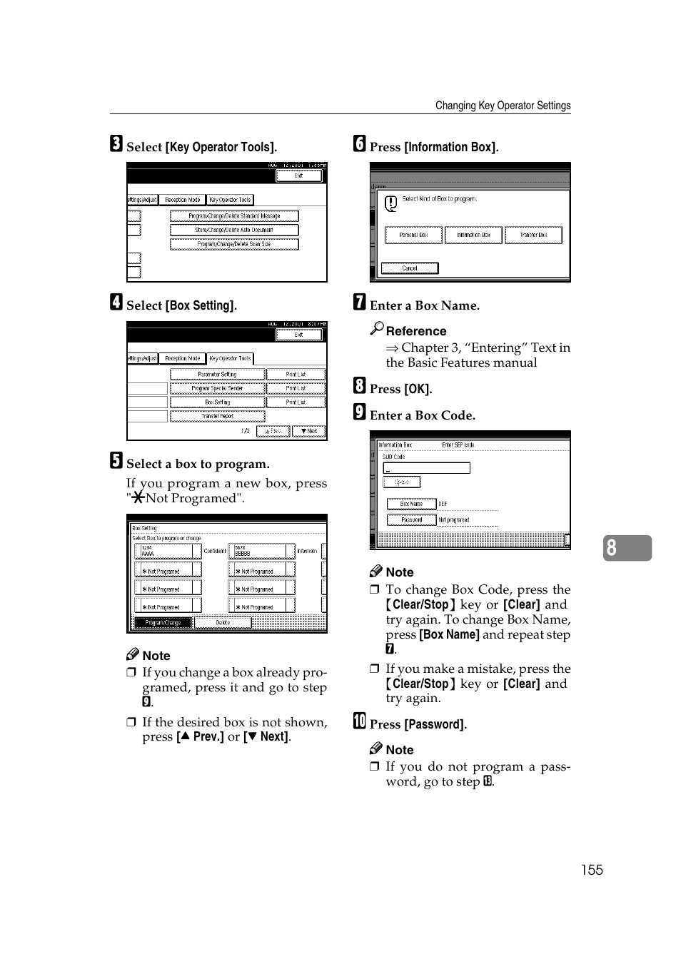 Savin 1045 User Manual | Page 169 / 216