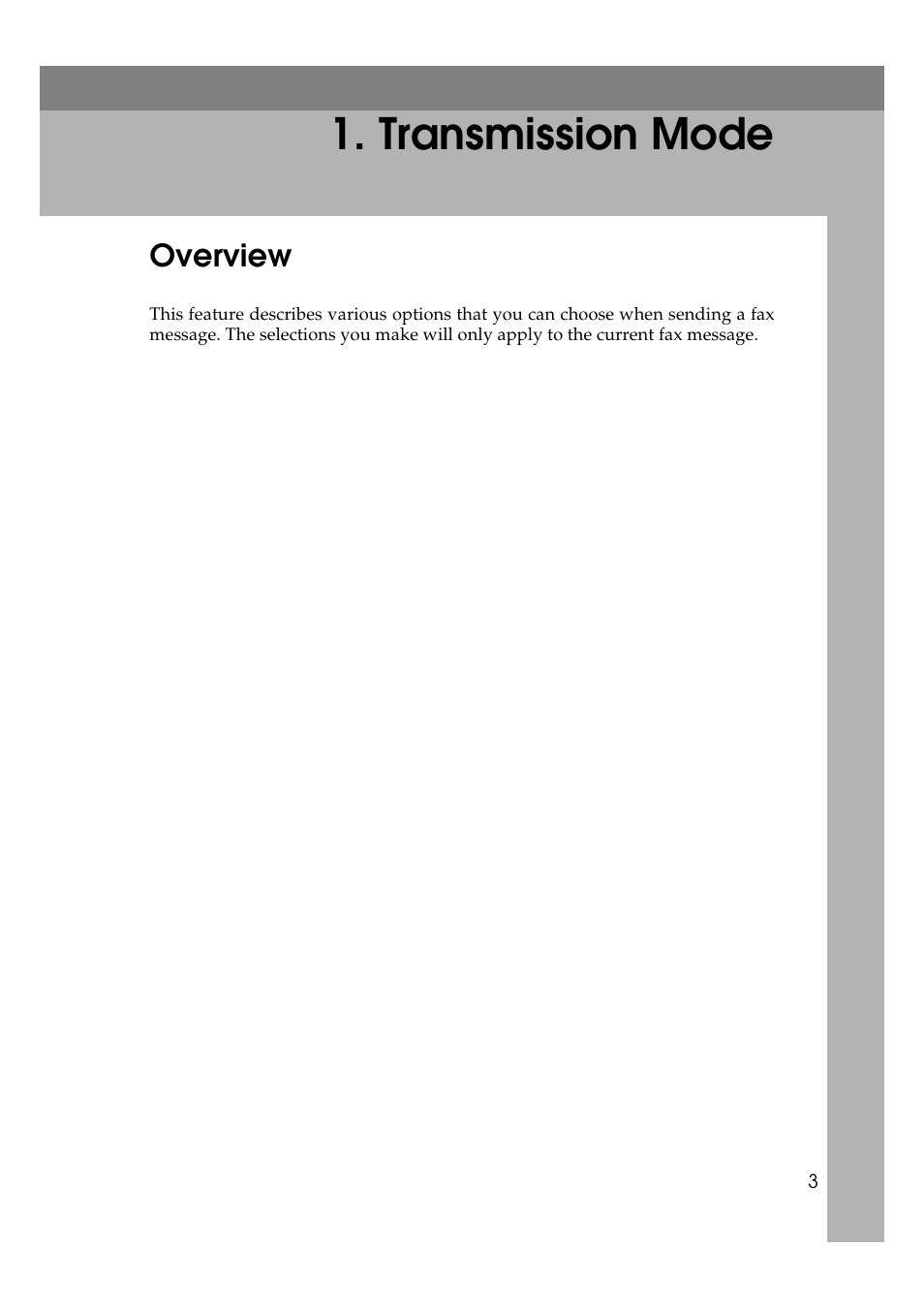 Transmission mode | Savin 1045 User Manual | Page 17 / 216