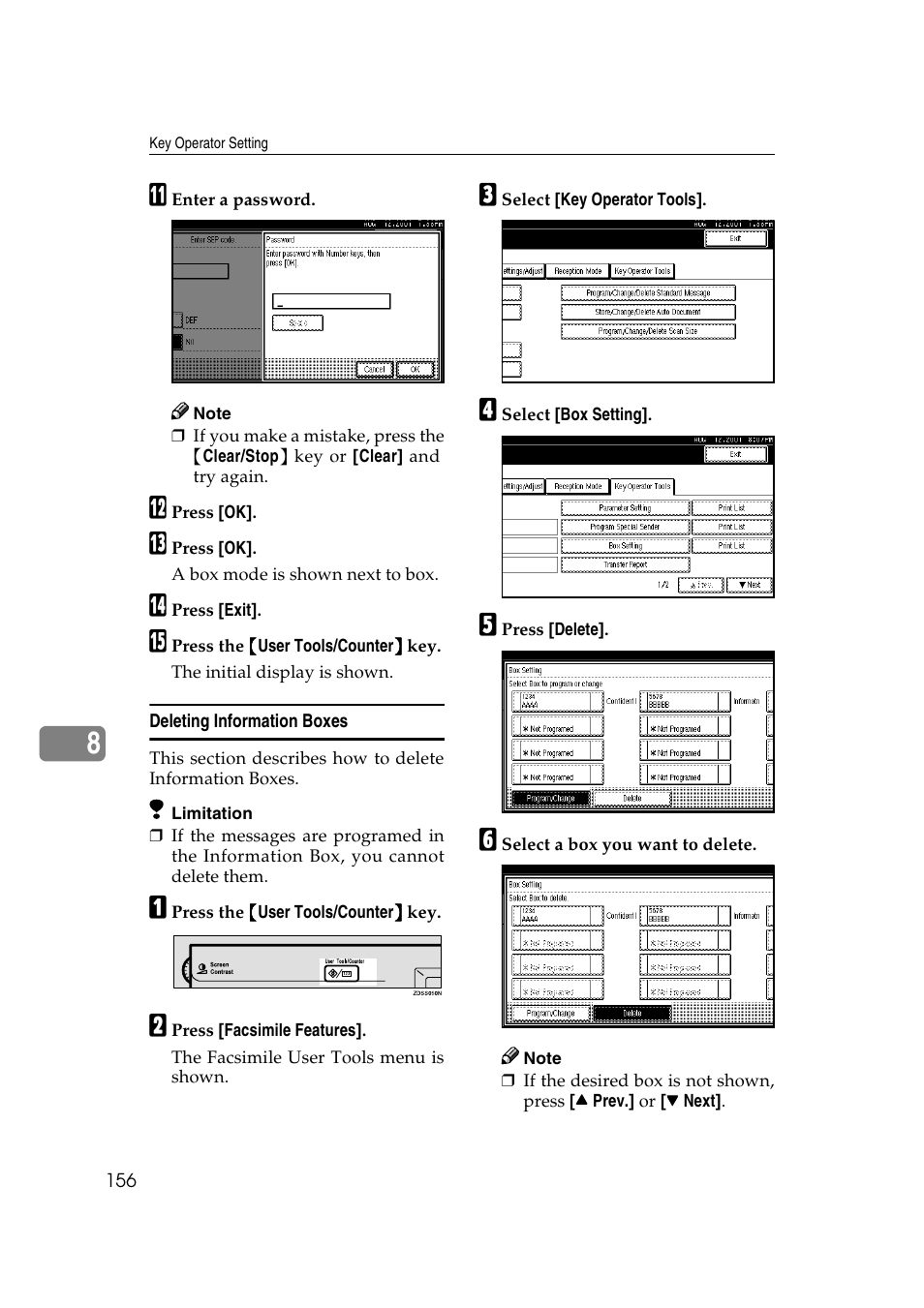Savin 1045 User Manual | Page 170 / 216