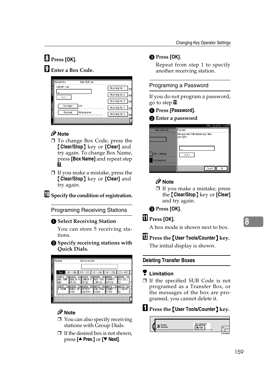 Savin 1045 User Manual | Page 173 / 216