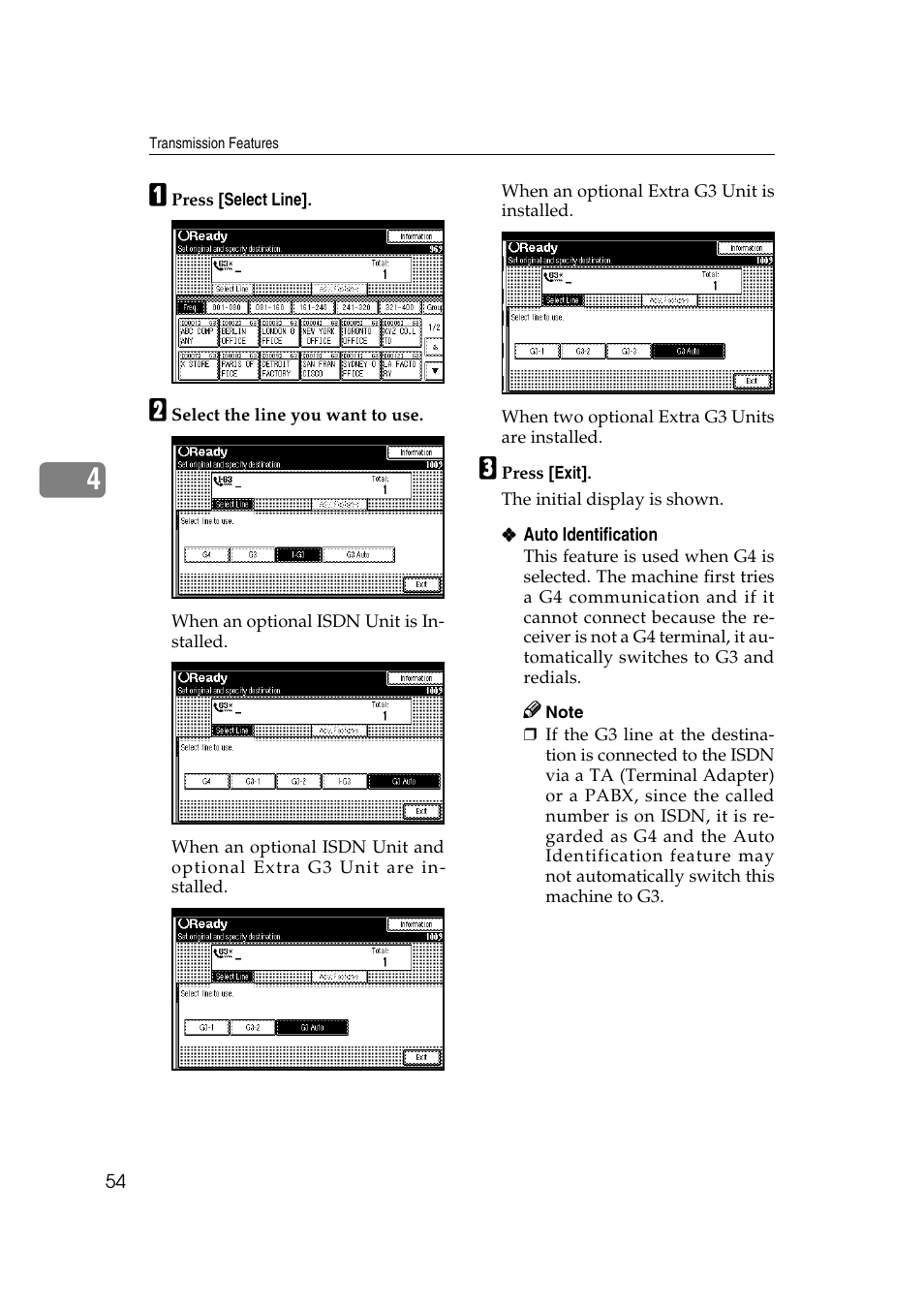 Savin 1045 User Manual | Page 68 / 216