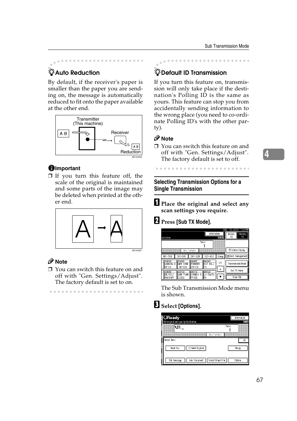 Savin 1045 User Manual | Page 81 / 216