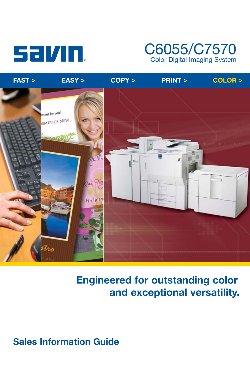 Savin C6055 User Manual | 80 pages