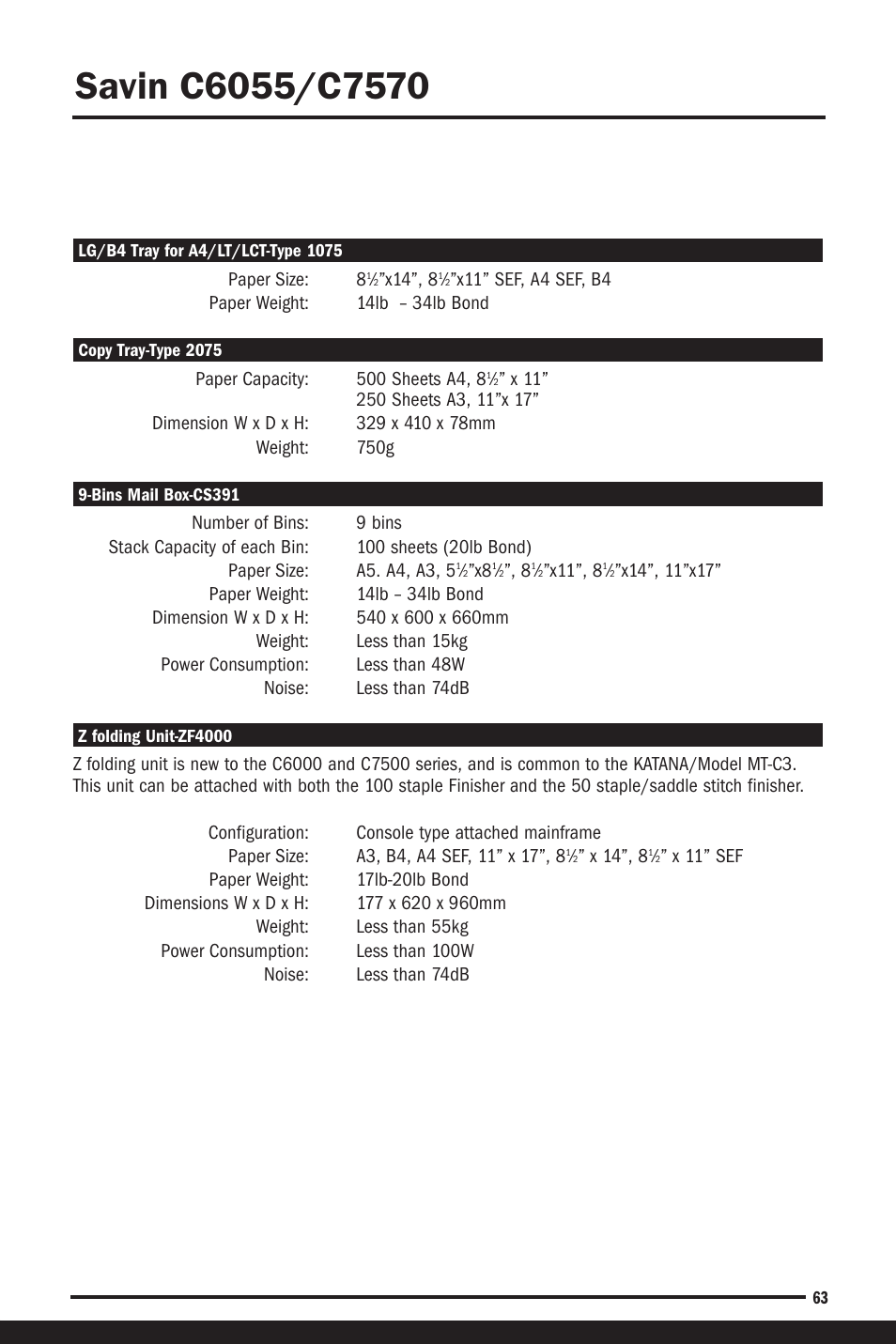 Savin C6055 User Manual | Page 66 / 80