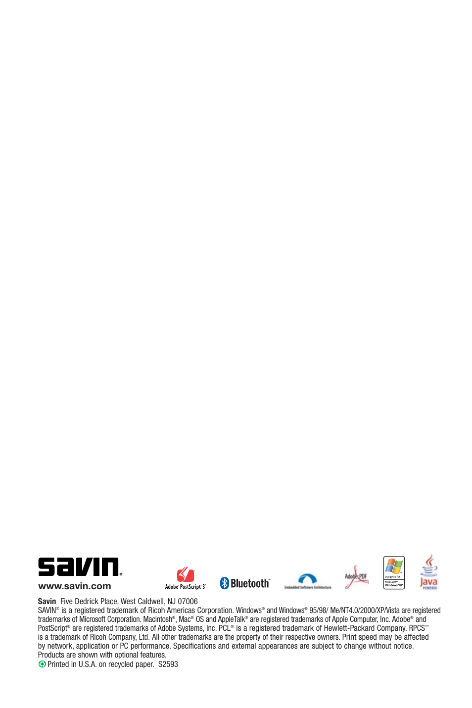 Savin C6055 User Manual | Page 80 / 80