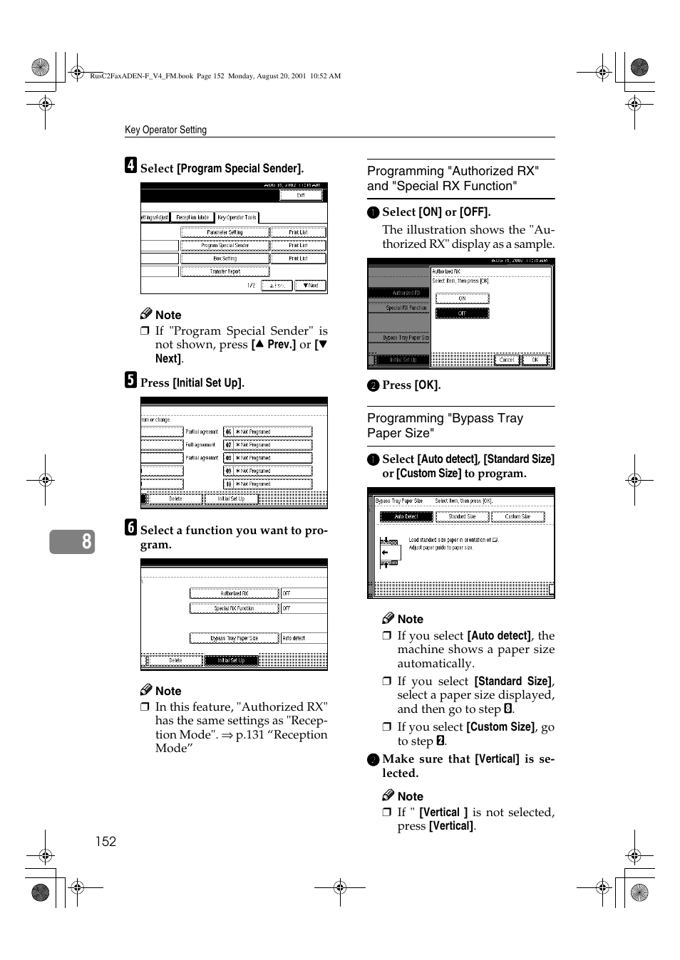 Savin Fax Option Type 1027 User Manual | Page 20 / 74