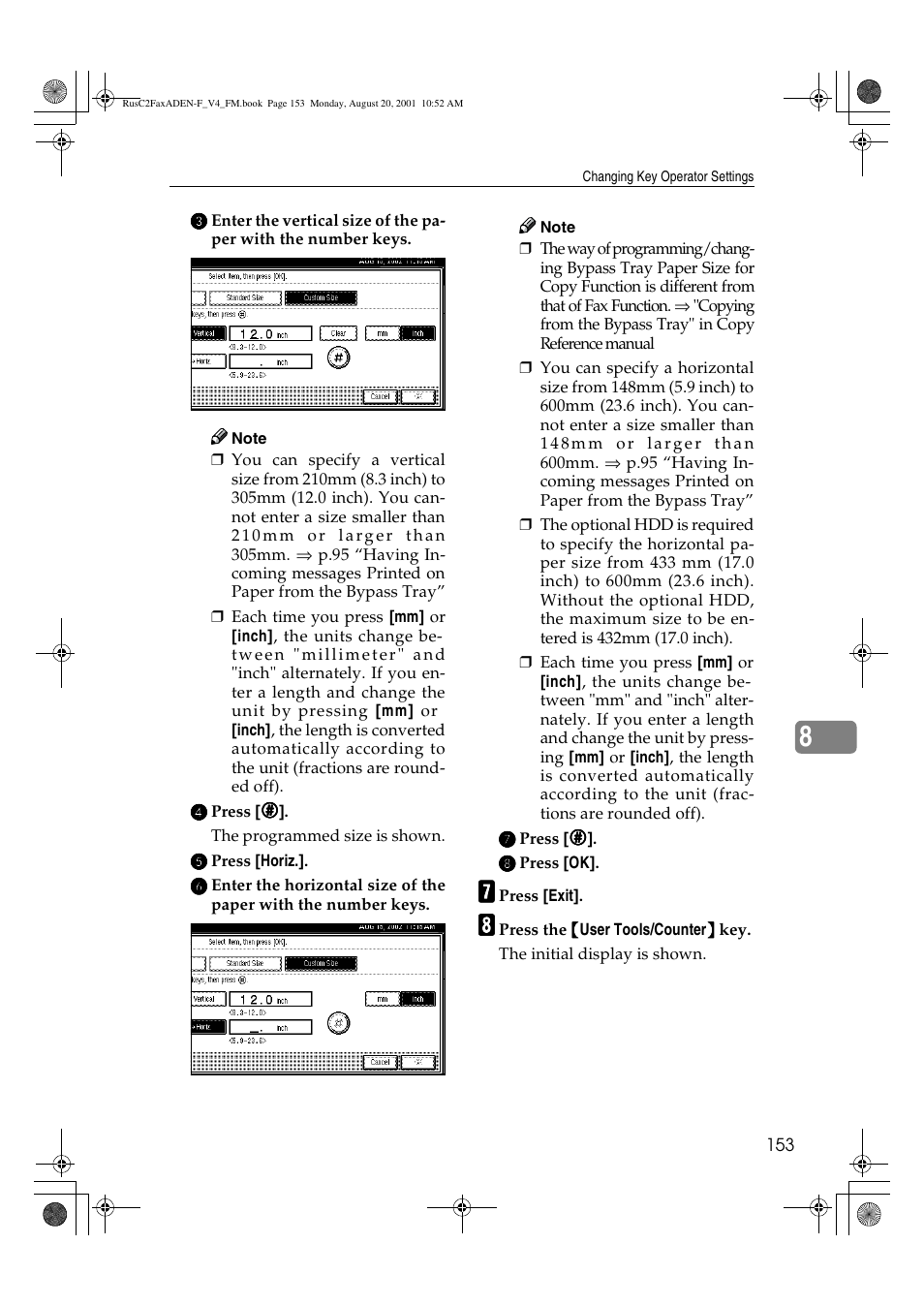 Savin Fax Option Type 1027 User Manual | Page 21 / 74