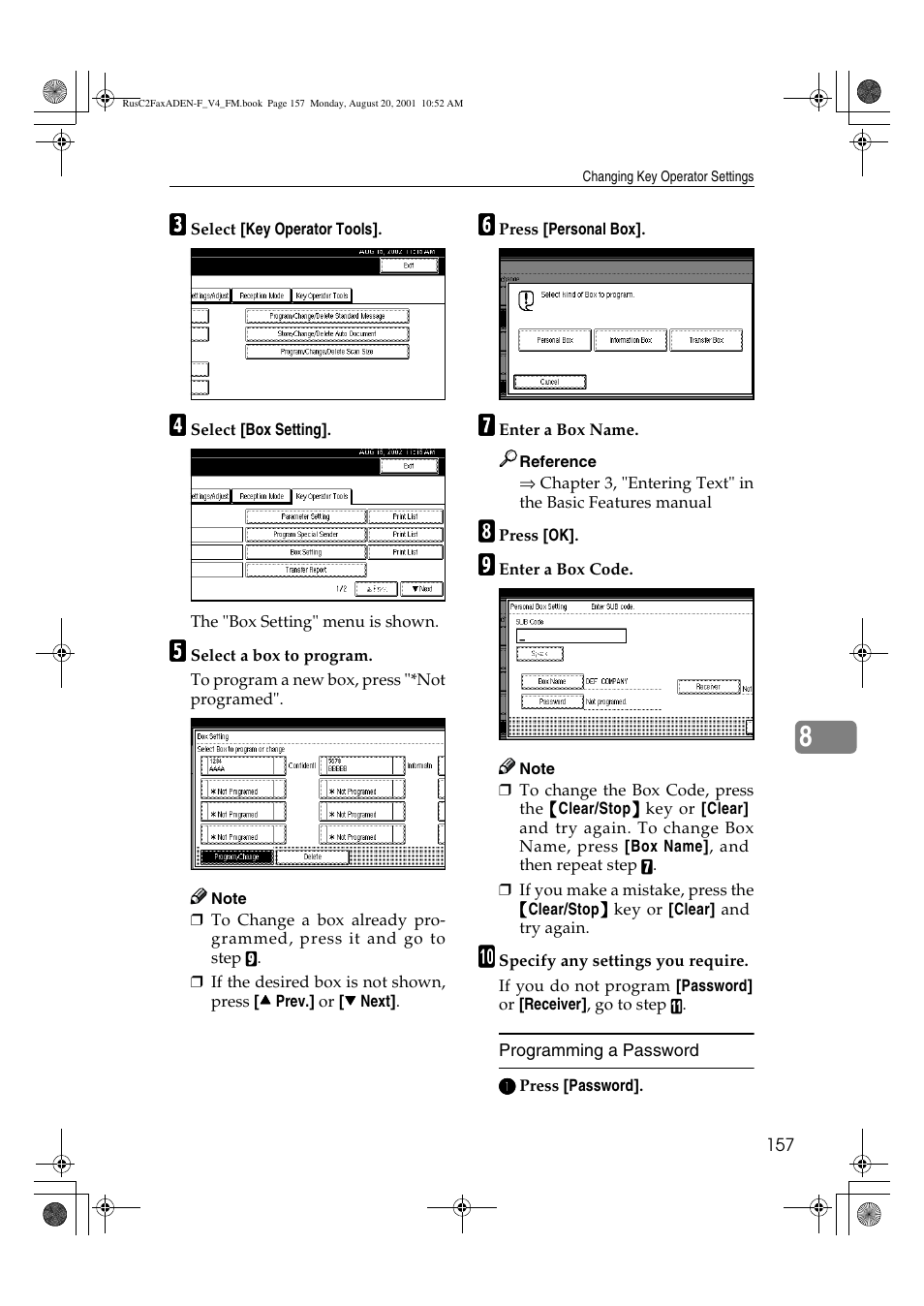 Savin Fax Option Type 1027 User Manual | Page 25 / 74