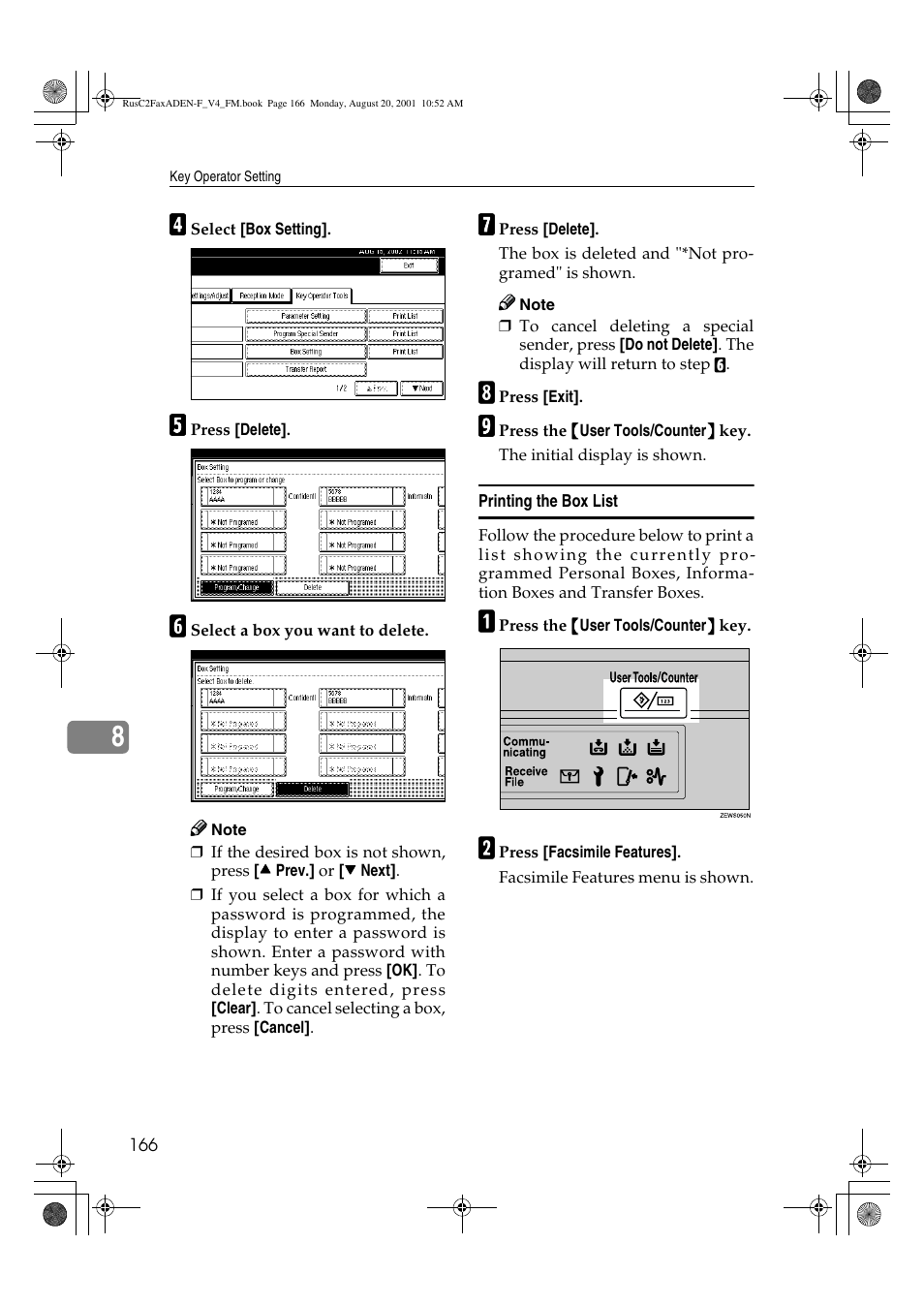 Savin Fax Option Type 1027 User Manual | Page 34 / 74