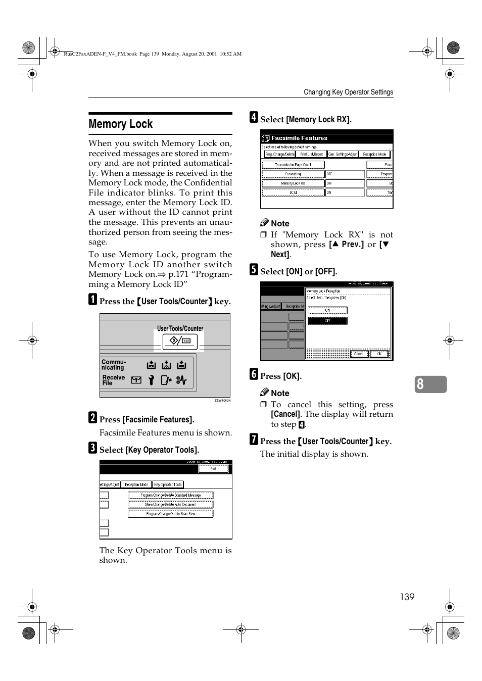 Savin Fax Option Type 1027 User Manual | Page 7 / 74