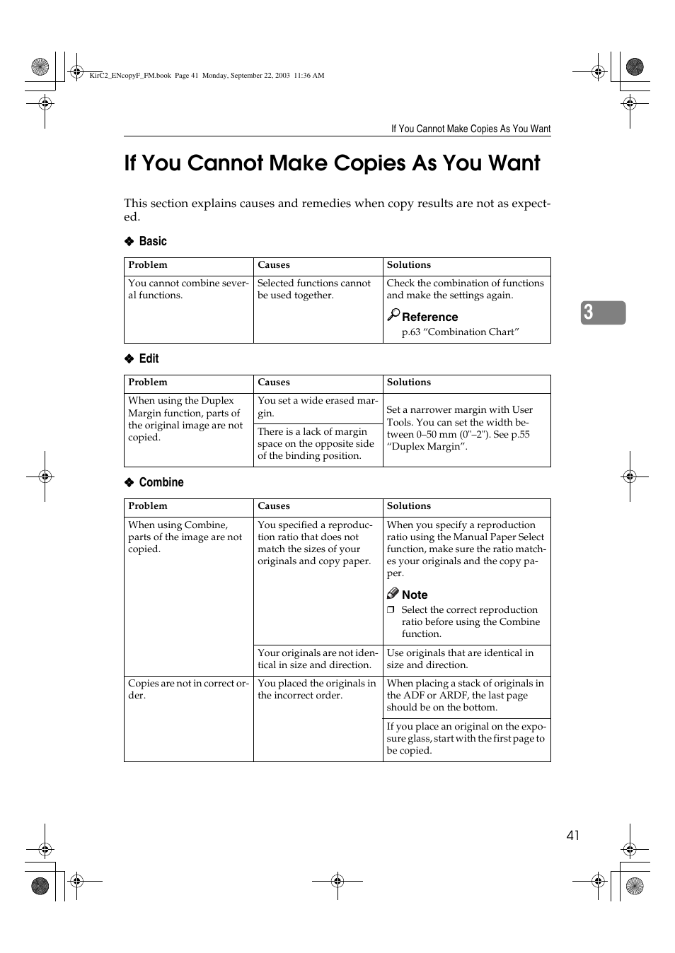 3if you cannot make copies as you want | Savin 4018 User Manual | Page 49 / 80