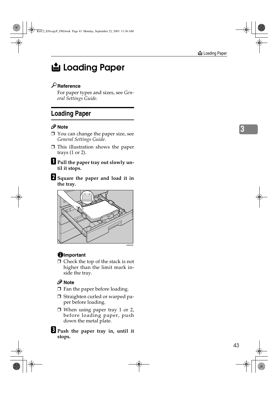 Loading paper | Savin 4018 User Manual | Page 51 / 80