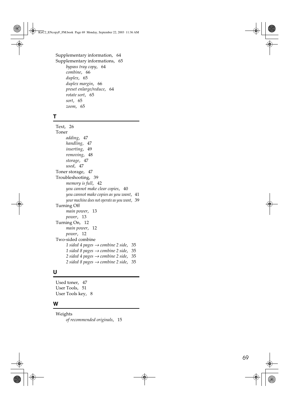 Savin 4018 User Manual | Page 77 / 80