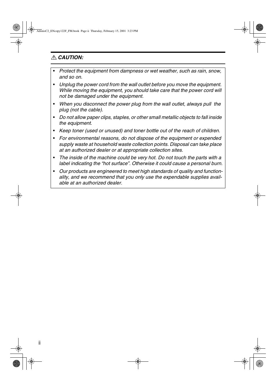 Savin 4502/4502p User Manual | Page 5 / 89