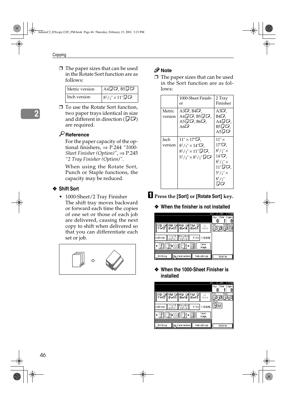 Savin 4502/4502p User Manual | Page 59 / 89