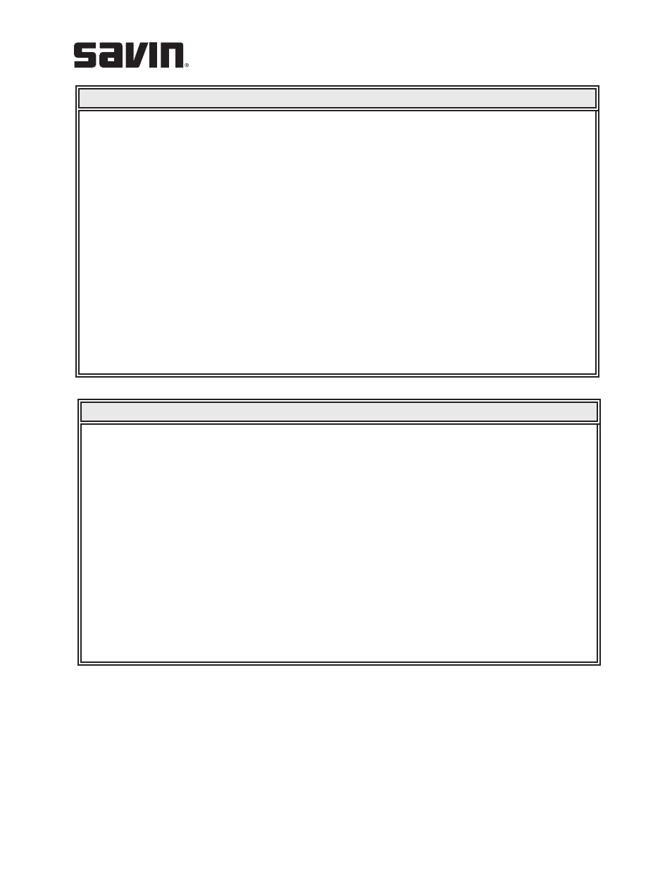 Savin AC205L User Manual | Page 10 / 14