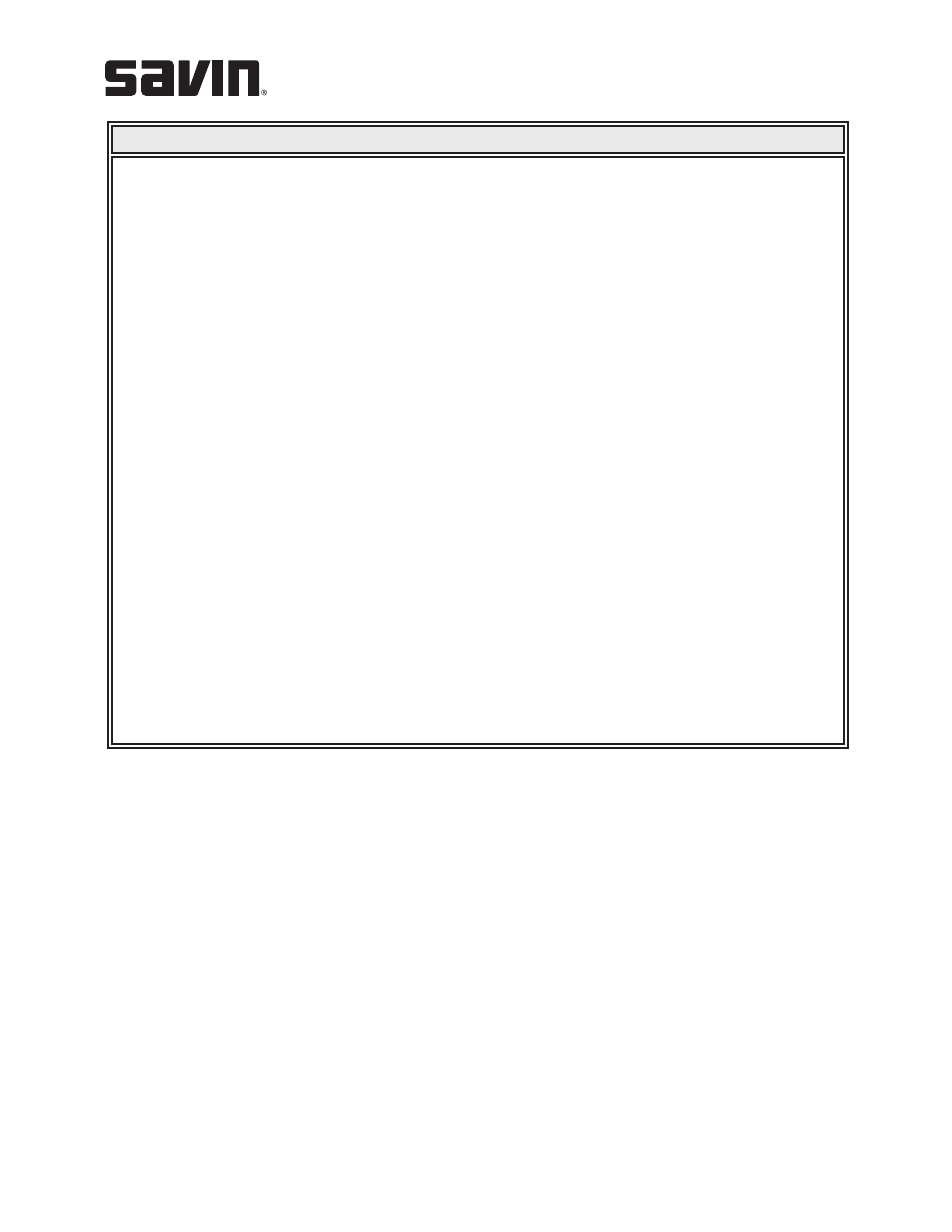 Savin AC205L User Manual | Page 7 / 14